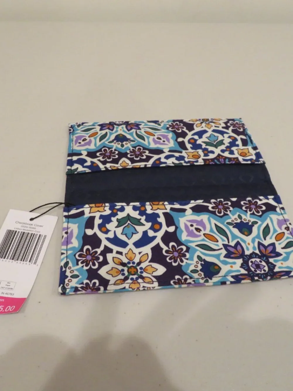 Vera Bradley Lisbon Medallion Cool Checkbook Cover - Picture 2 of 6